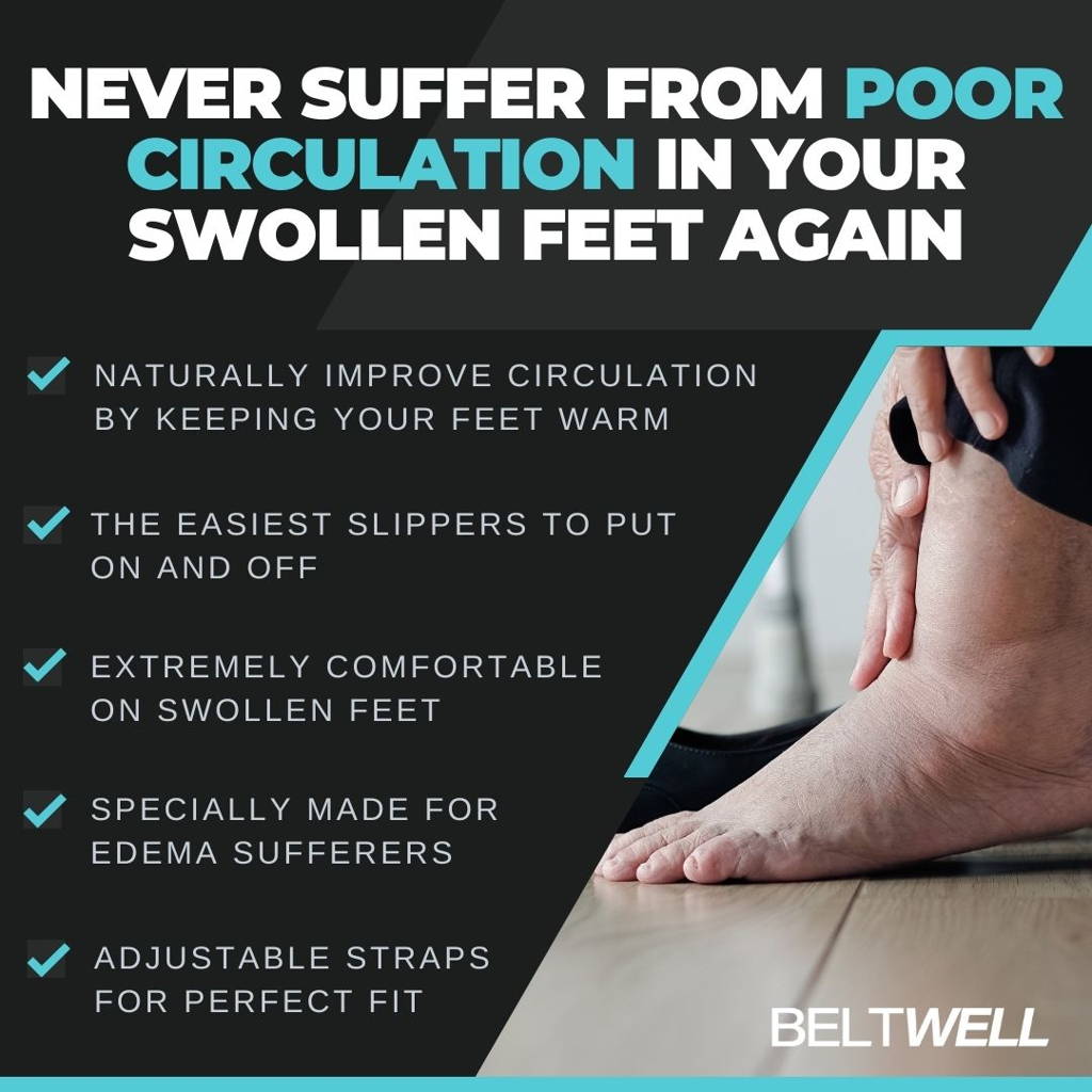 Adjustable slippers for swollen feet 2025